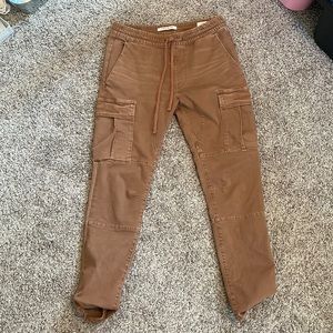 Pac sun burnt orange cargo joggers